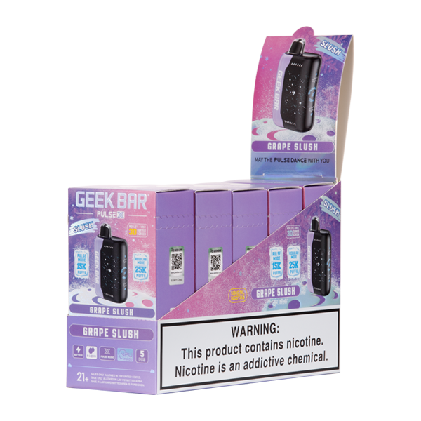 Geek Bar X Grape Slush Edition 5 Pack 25k