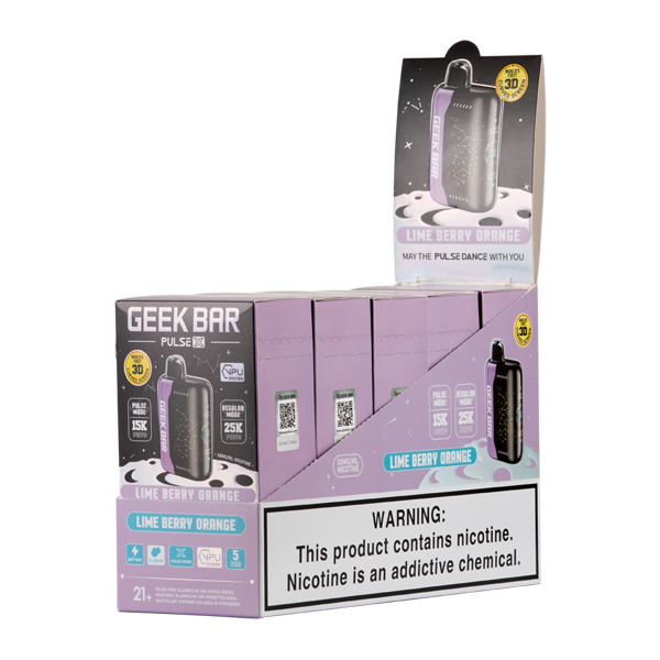 Geek Bar X Lime Berry Orange 5 Pack 25k