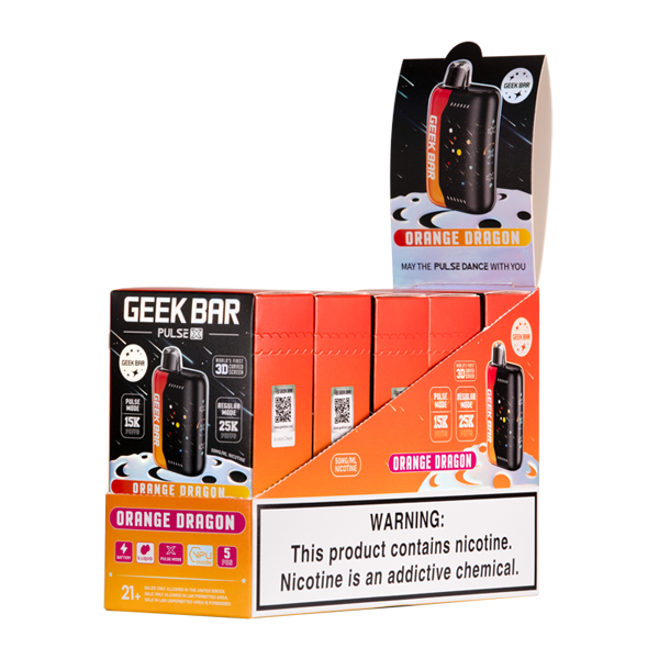 Geek Bar X Orange Dragon 5 Pack 25k