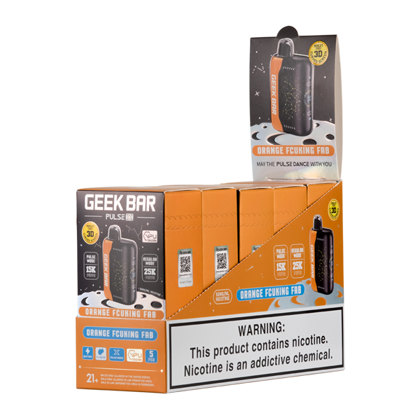 Geek Bar X Orange Fcuking Fab 5 Pack 25k