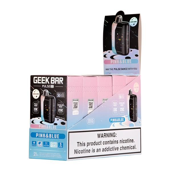 Geek Bar X Pink & Blue 5 Pack 25k