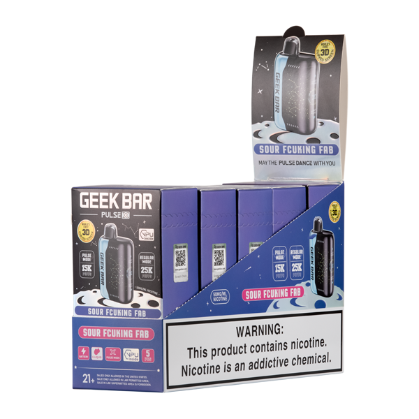 Geek Bar X Sour Fcuking Fab 5 Pack 25k