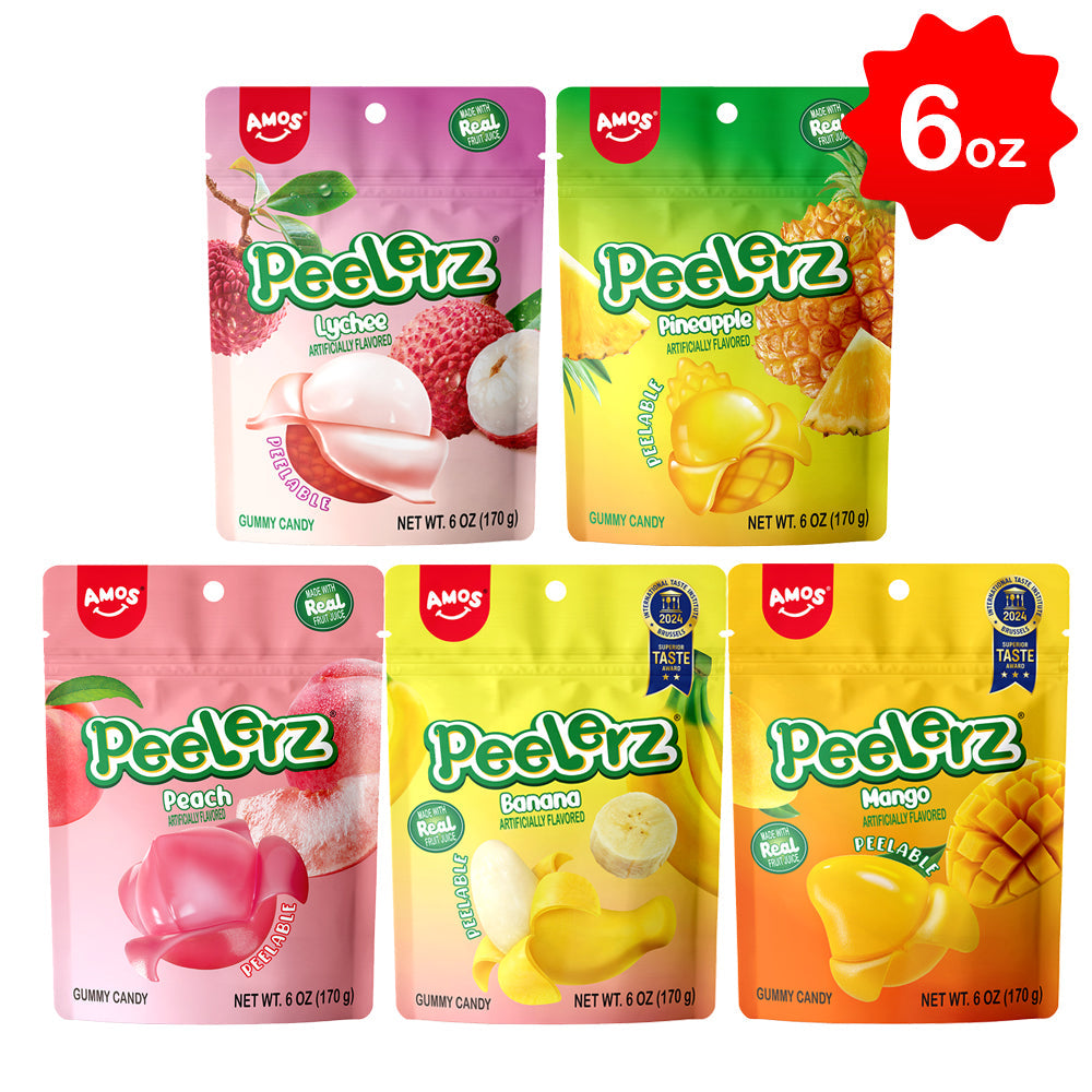 Peelerz - Peelable Gummy Mix Flavor - 6oz/bag