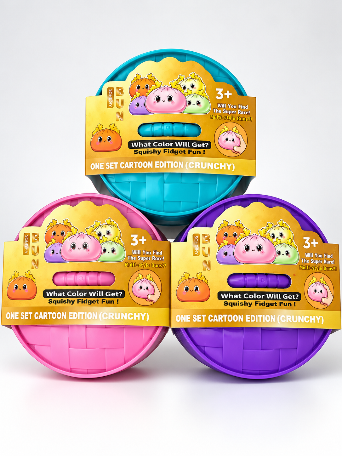 Squishy Bun Multi-Style Bunsm