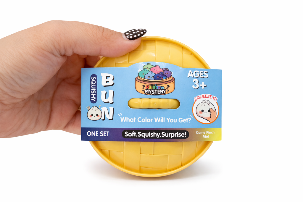 Dumpling Squishy Mystery Toy | Mystery Squishy Dumplings Set for Kids