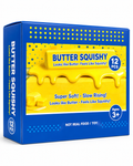 ✨ Butter Squishy Set of 12– Ultimate Stress Relief Pack 9” long and 2” tall