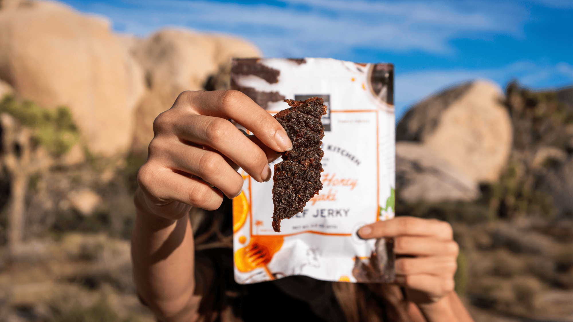 TEST KITCHEN - ORANGE HONEY TERIYAKI BEEF JERKY