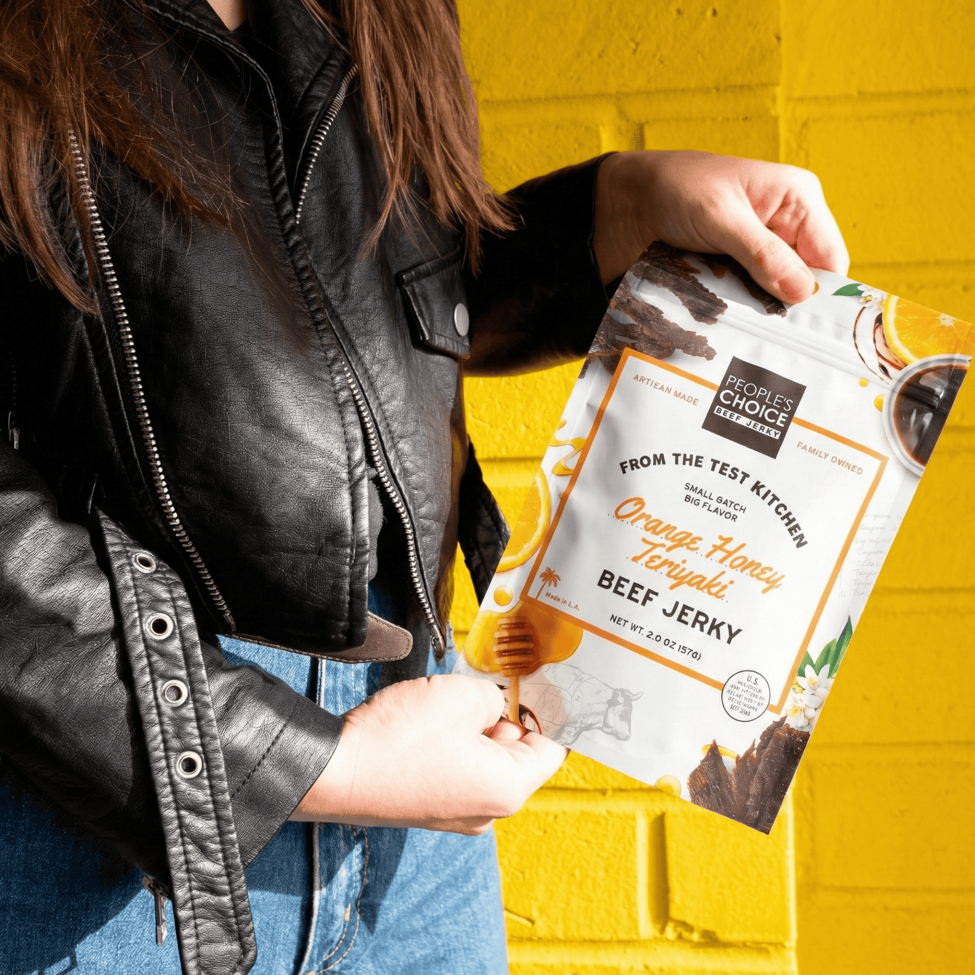 TEST KITCHEN - ORANGE HONEY TERIYAKI BEEF JERKY