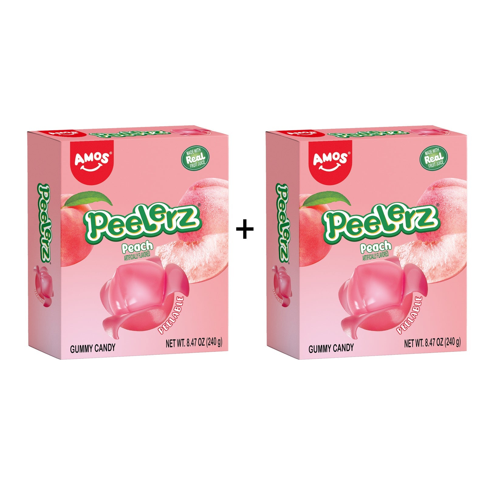 Peelerz - Peelable Gummy Peach Flavor - 240g