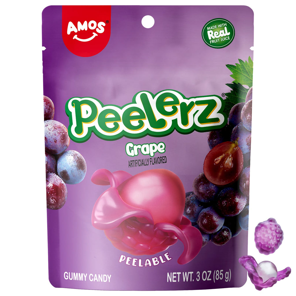 Peelerz - Peelable Gummy Grape Flavor - 3oz