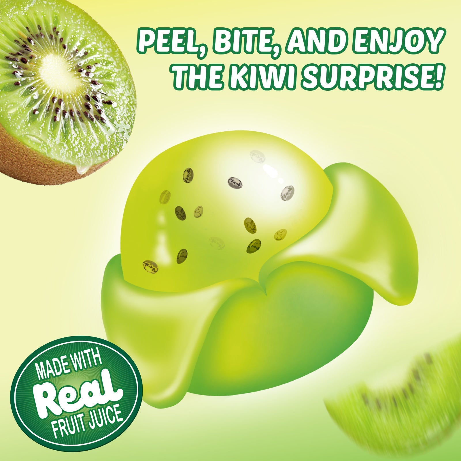 Peelerz - Peelable Gummy Kiwi Flavor - 240g