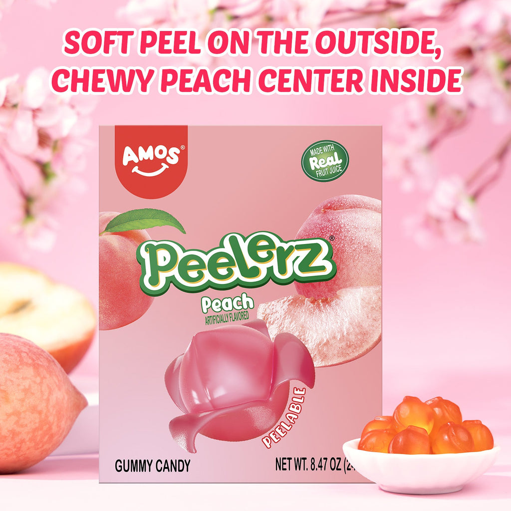 Peelerz - Peelable Gummy Peach Flavor - 240g