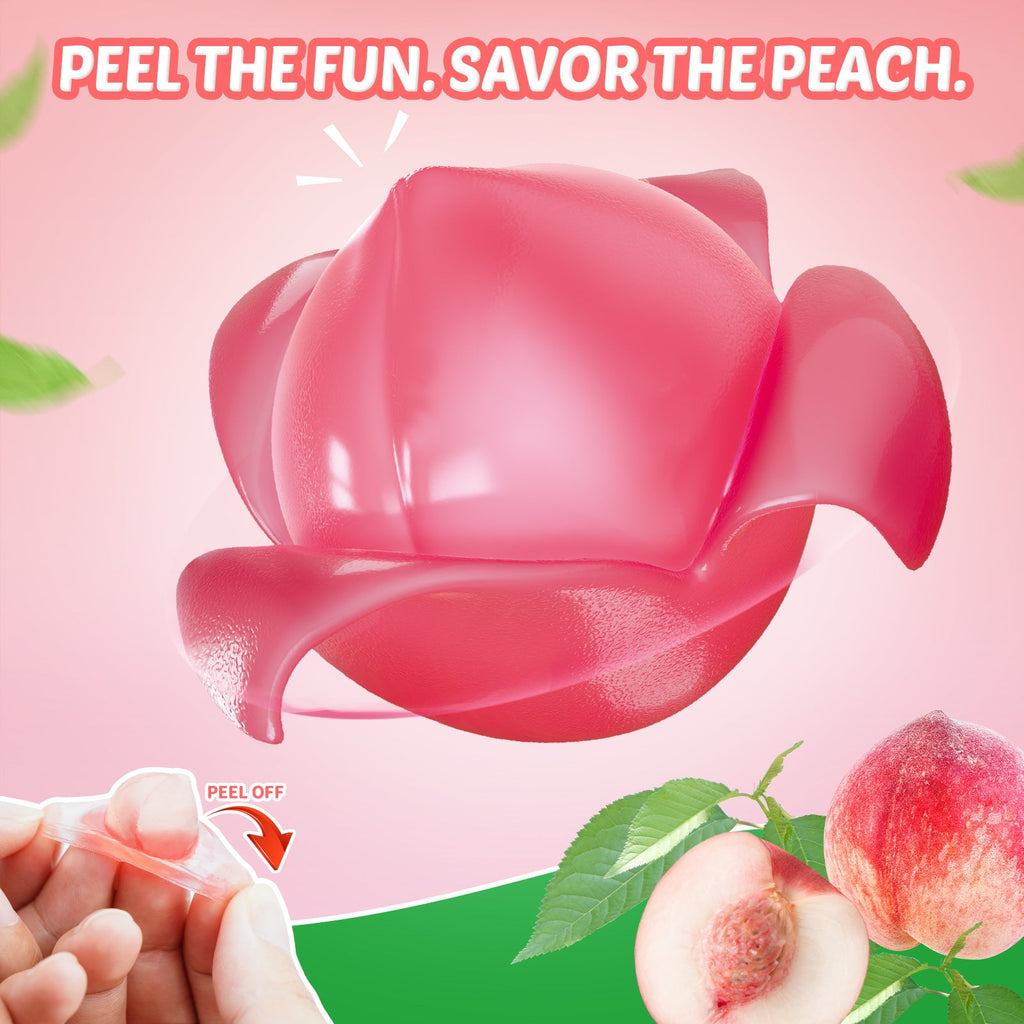 Peelerz - Peelable Gummy Peach Flavor - 240g