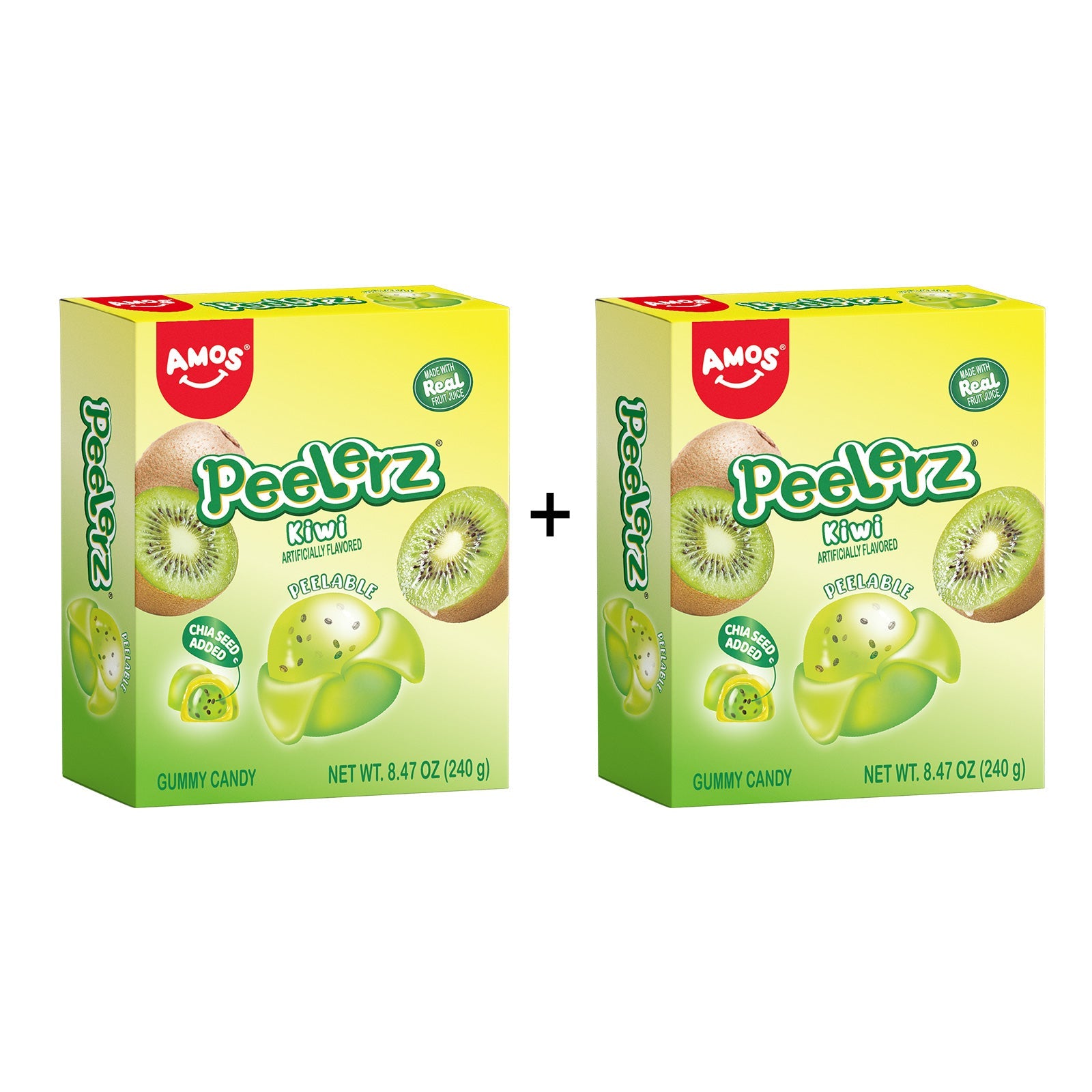 Peelerz - Peelable Gummy Kiwi Flavor - 240g