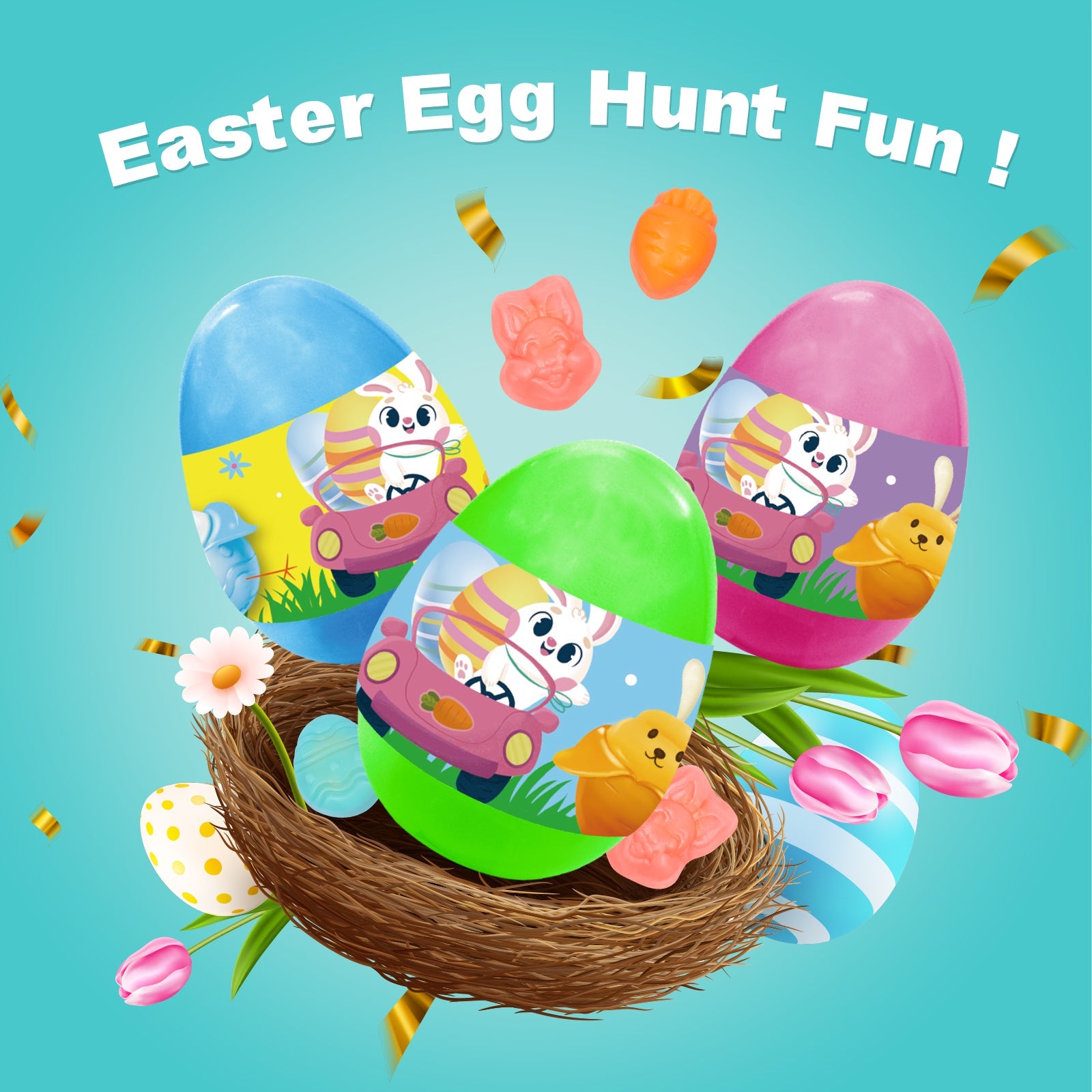 Peelerz - Peelable Gummy Easter Egg - 2.12oz