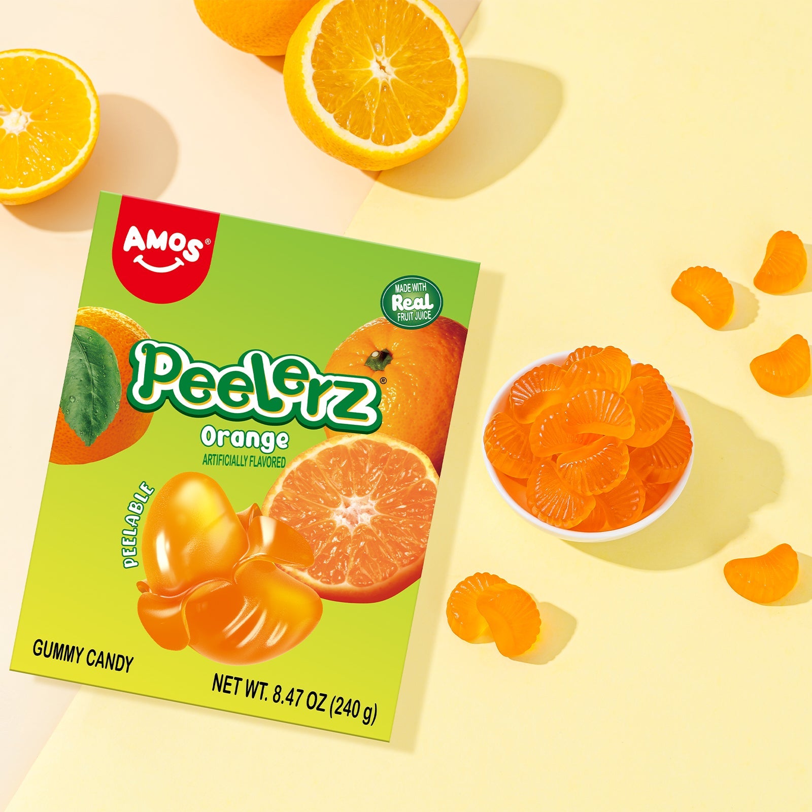 Peelerz - Peelable Gummy Orange Flavor - 240g