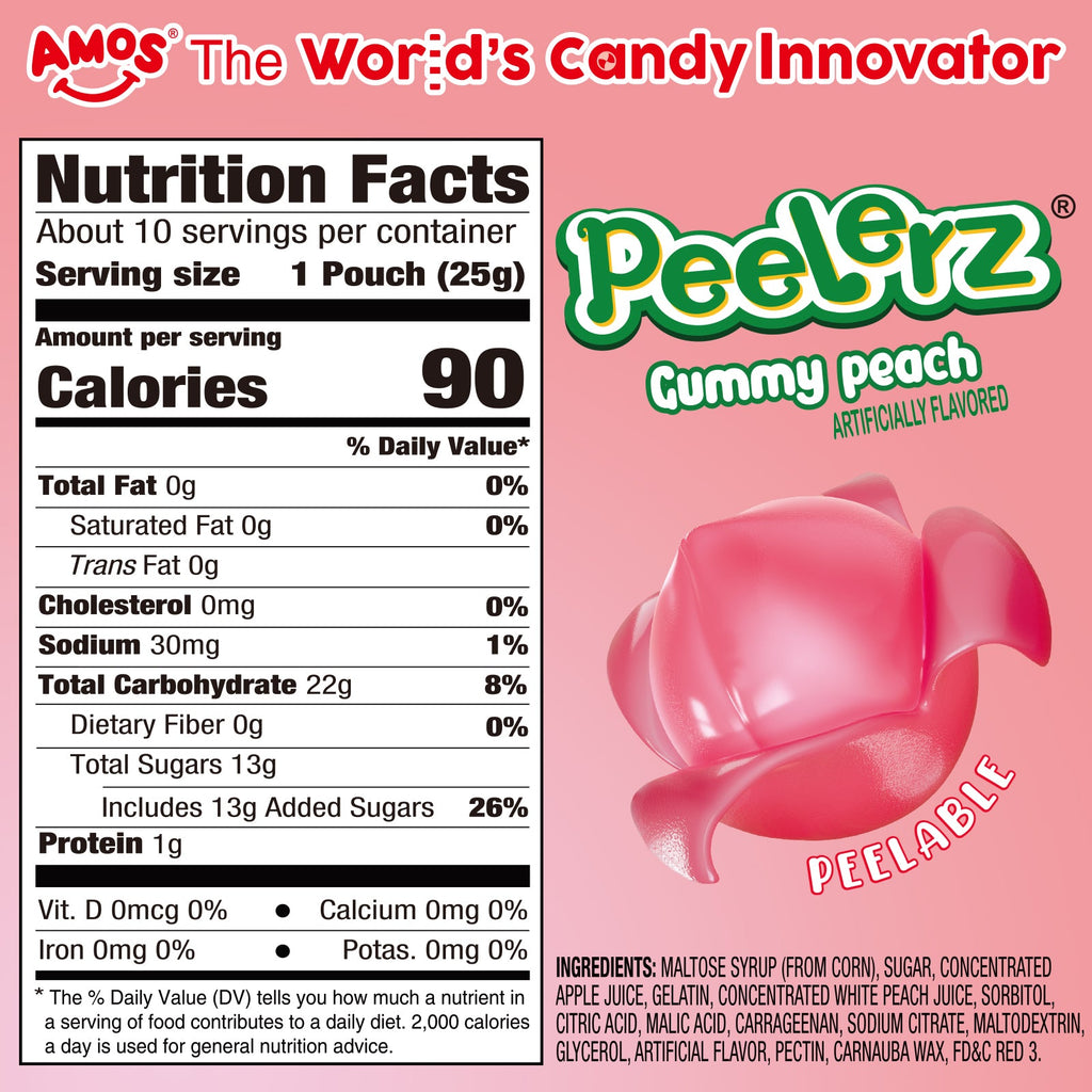 Peelerz - Peelable Gummy 5 Flavor Mix - 240g