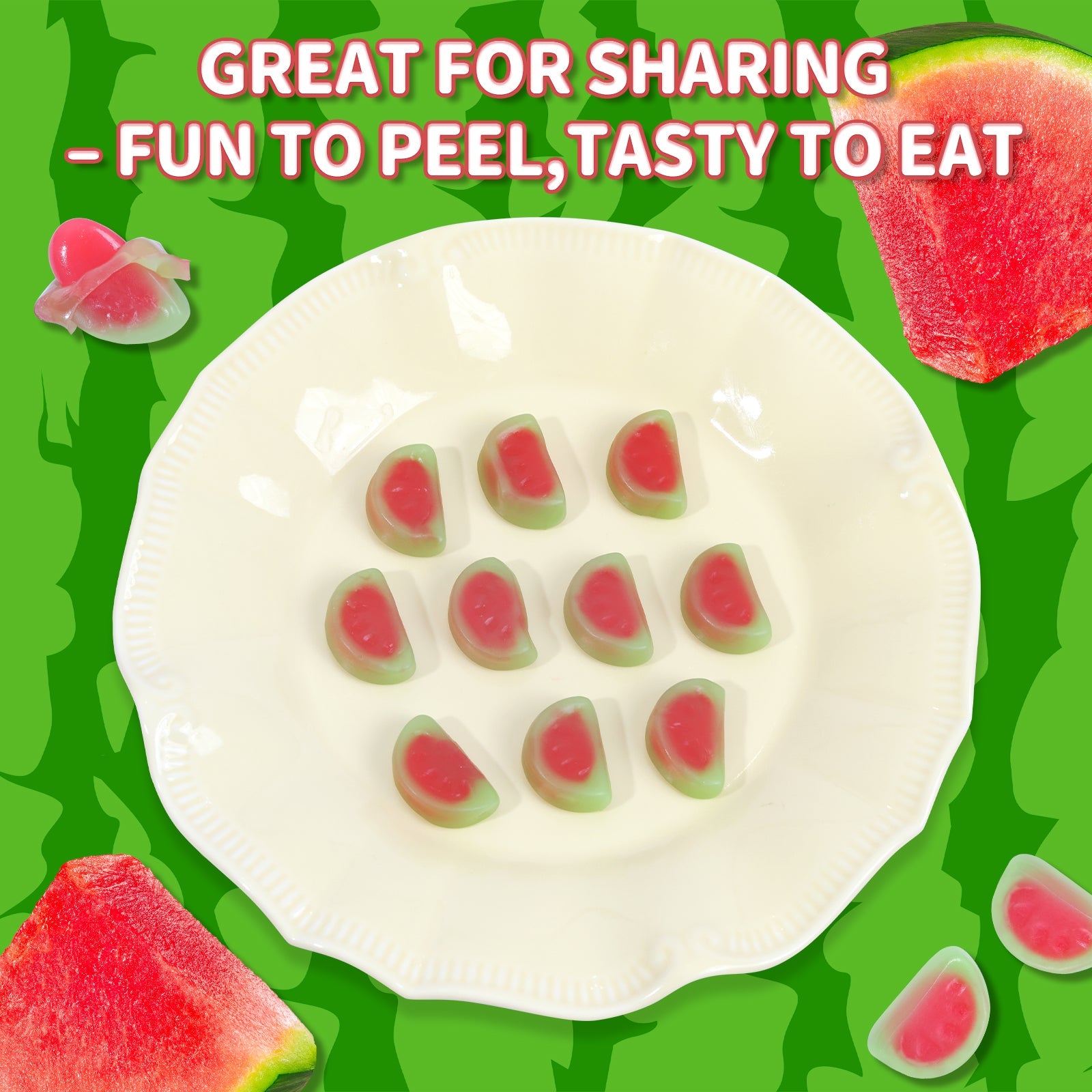 Peelerz - Peelable Gummy Watermelon Flavor - 3oz