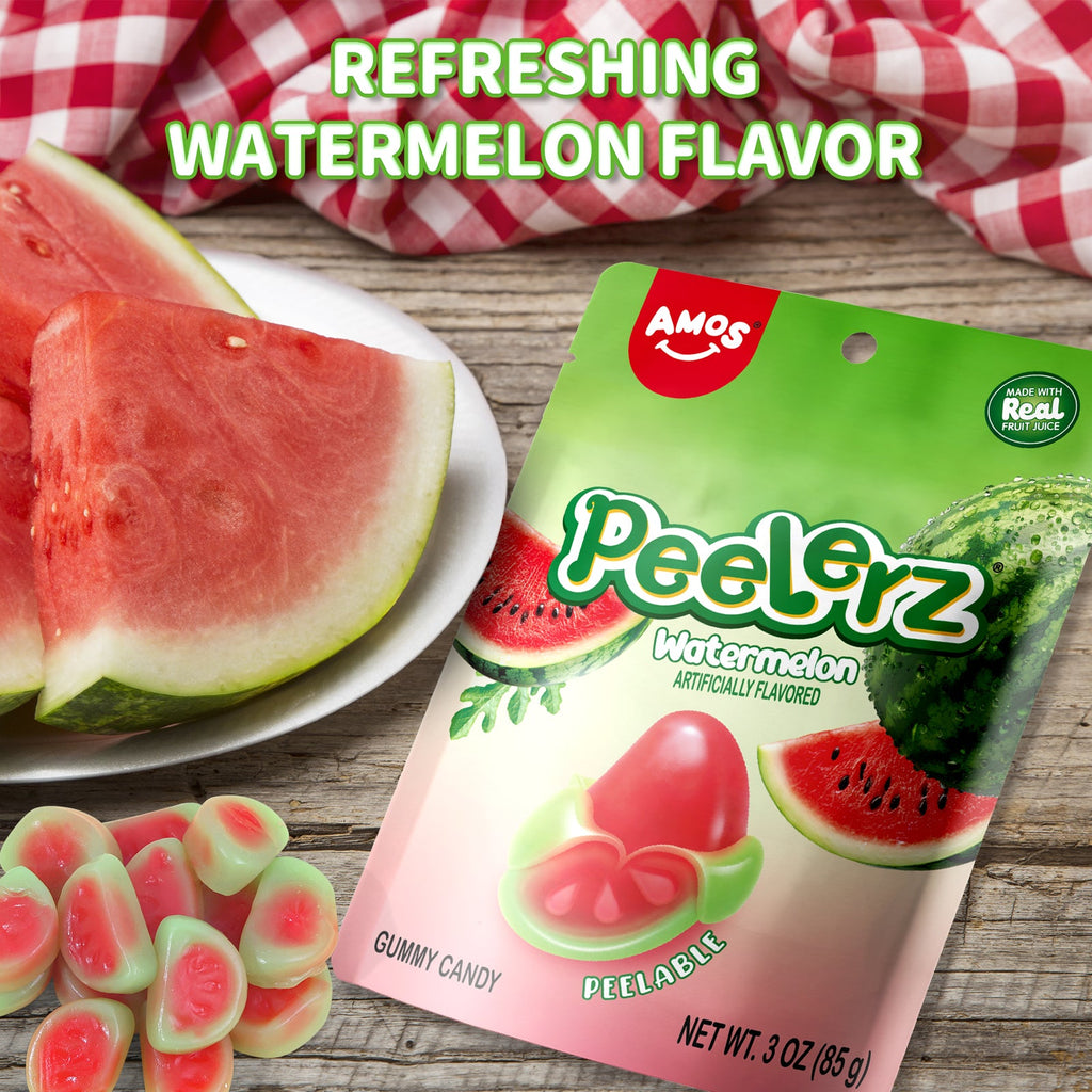 Peelerz - Peelable Gummy Watermelon Flavor - 3oz