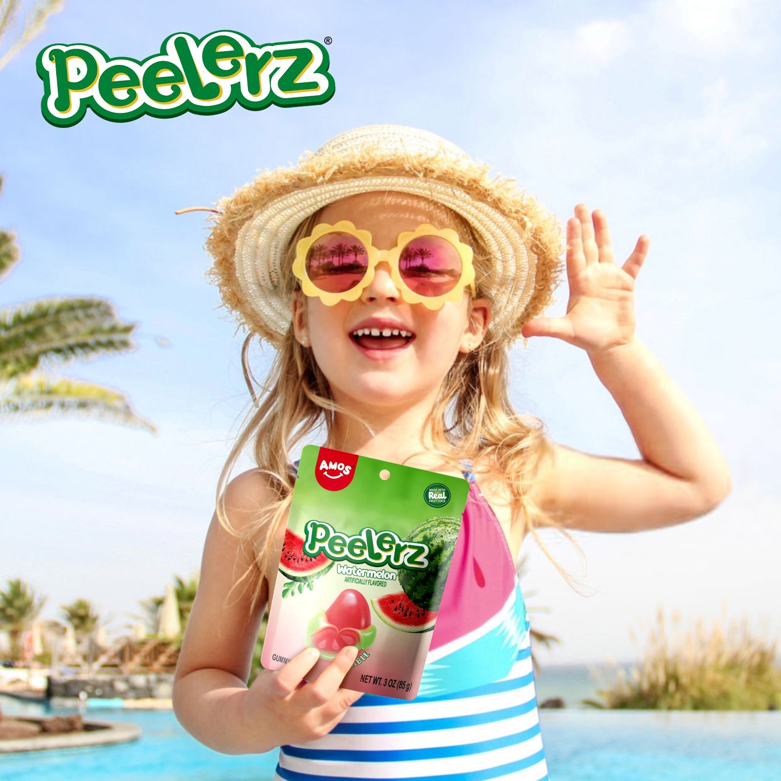 Peelerz - Peelable Gummy Watermelon Flavor - 3oz