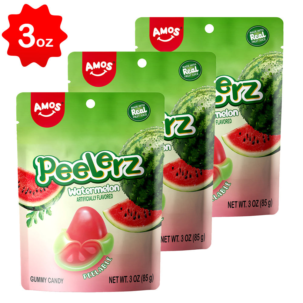 Peelerz - Peelable Gummy Watermelon Flavor - 3oz