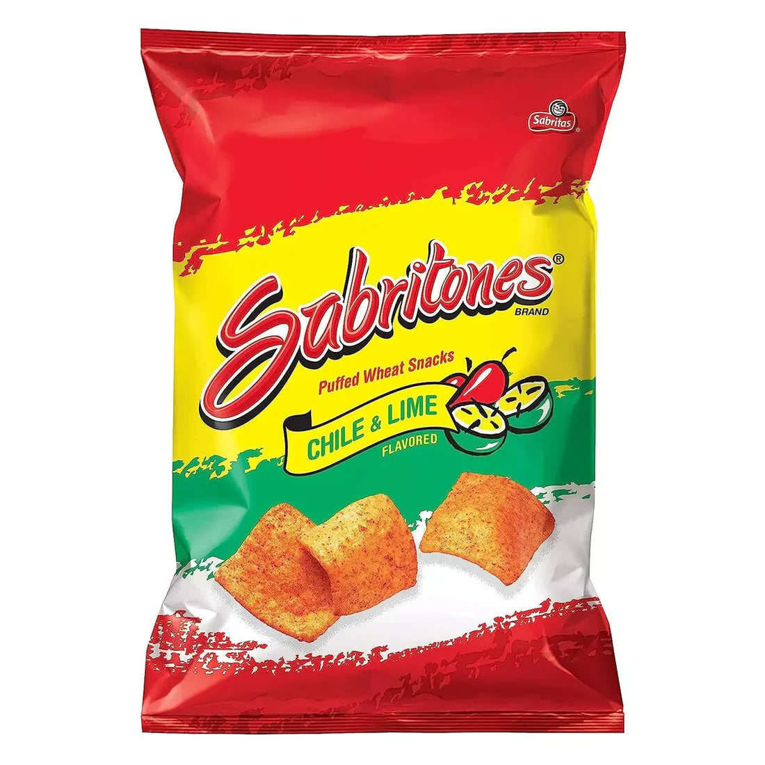 Sabritones Chile & Lime – Puffed Wheat Snacks