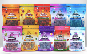 Goso Gummies 10 Flavor Variety Pack – Viral Gusher Bombs | 60 Ounces Sweet Sour & Spicy Candy Bundle