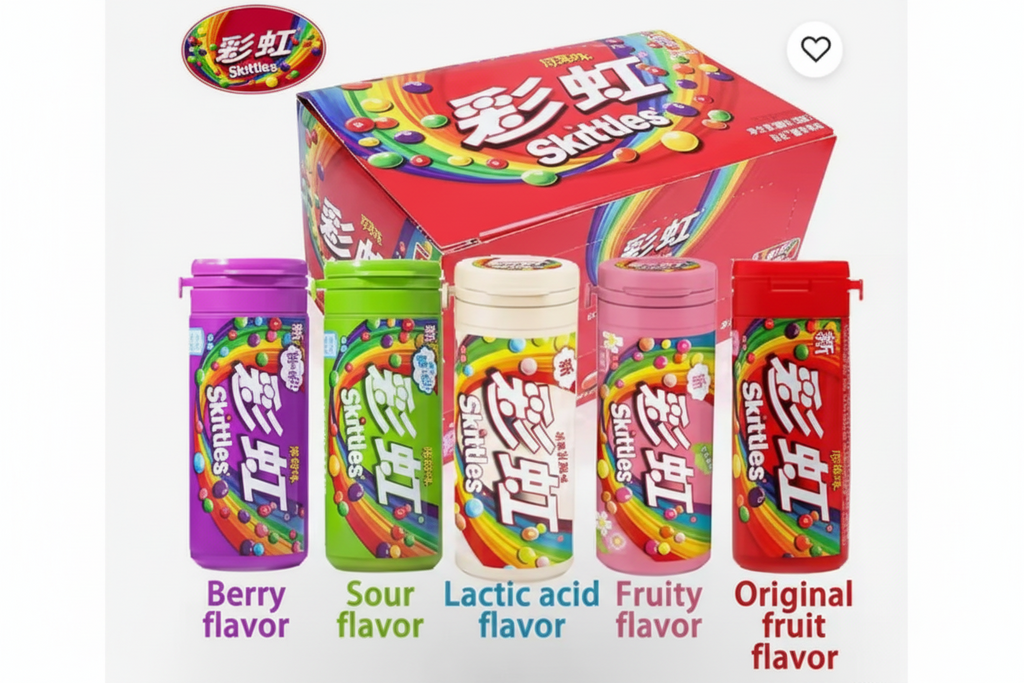 Exotic Skittle Tubes 30g