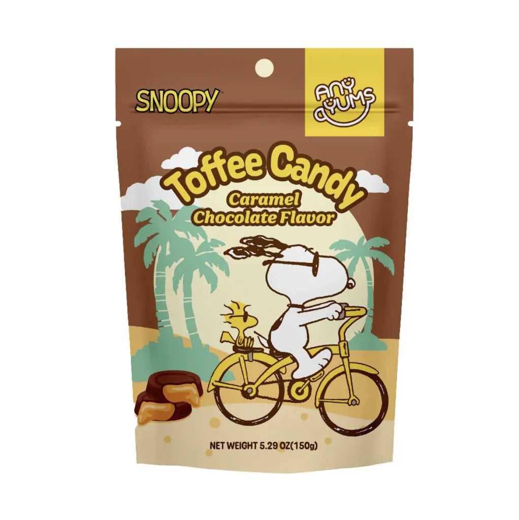 Snoopy Toffee Candy Carmel Chocolate Flavor 150g