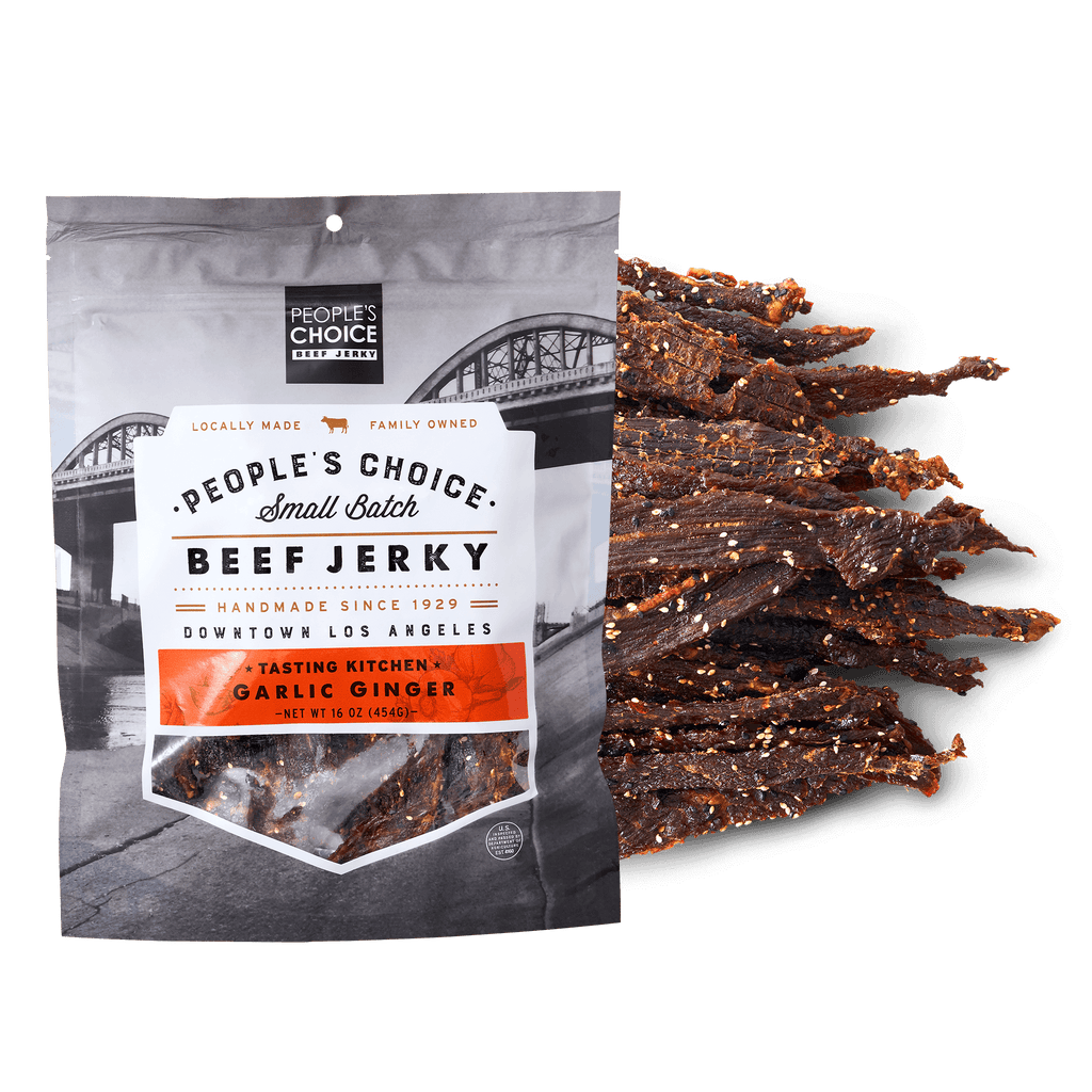 TEST KITCHEN - GARLIC GINGER BEEF JERKY