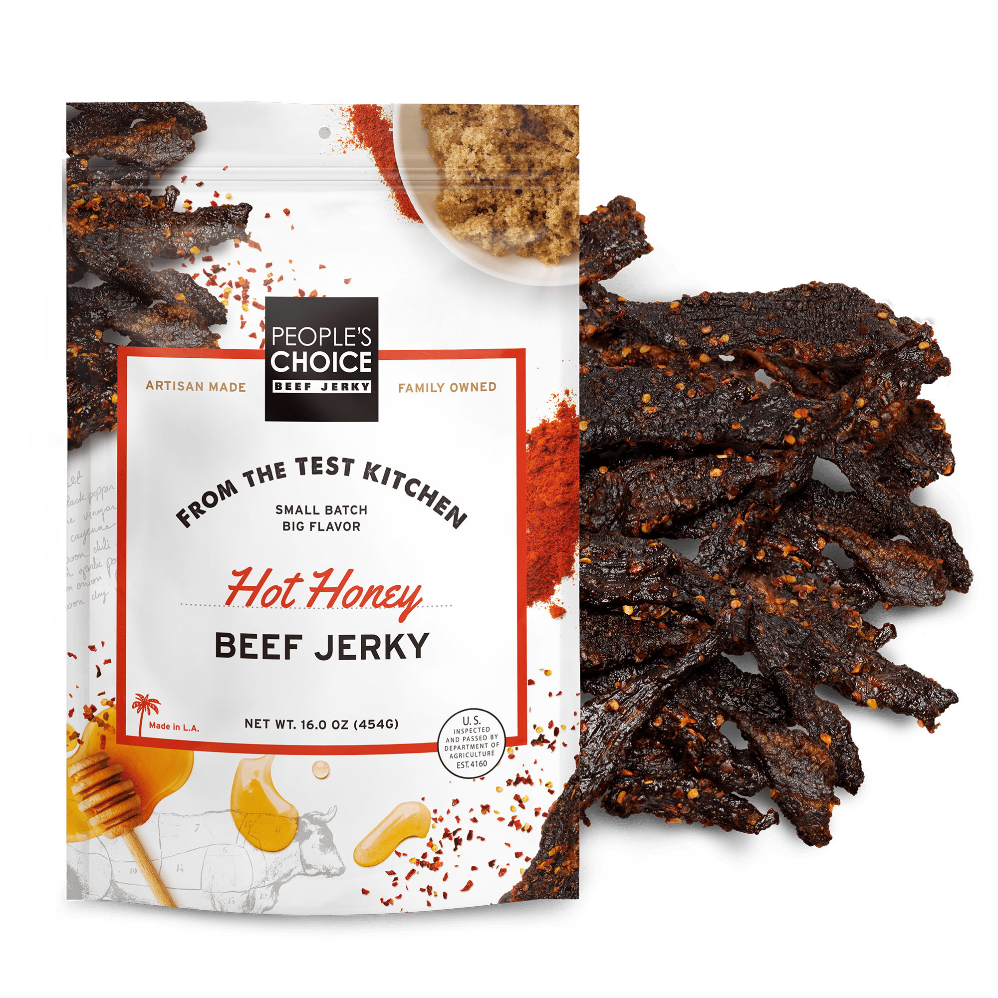 TEST KITCHEN - HOT HONEY BEEF JERKY