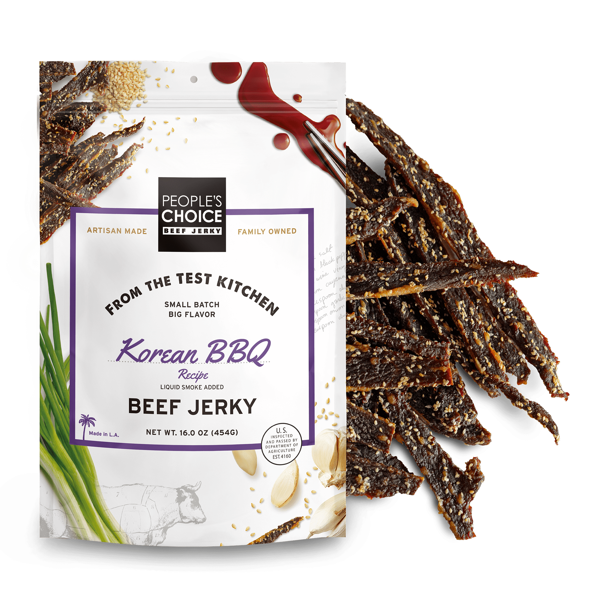 TEST KITCHEN - KOREAN BBQ BEEF JERKY