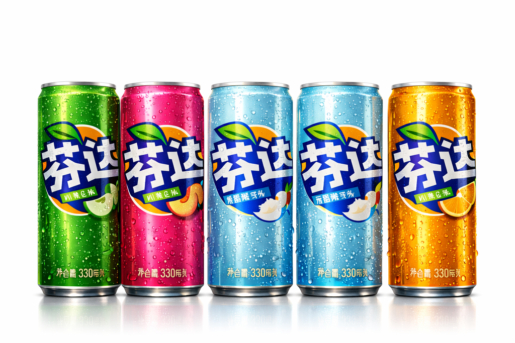 Exotic Fanta Cans