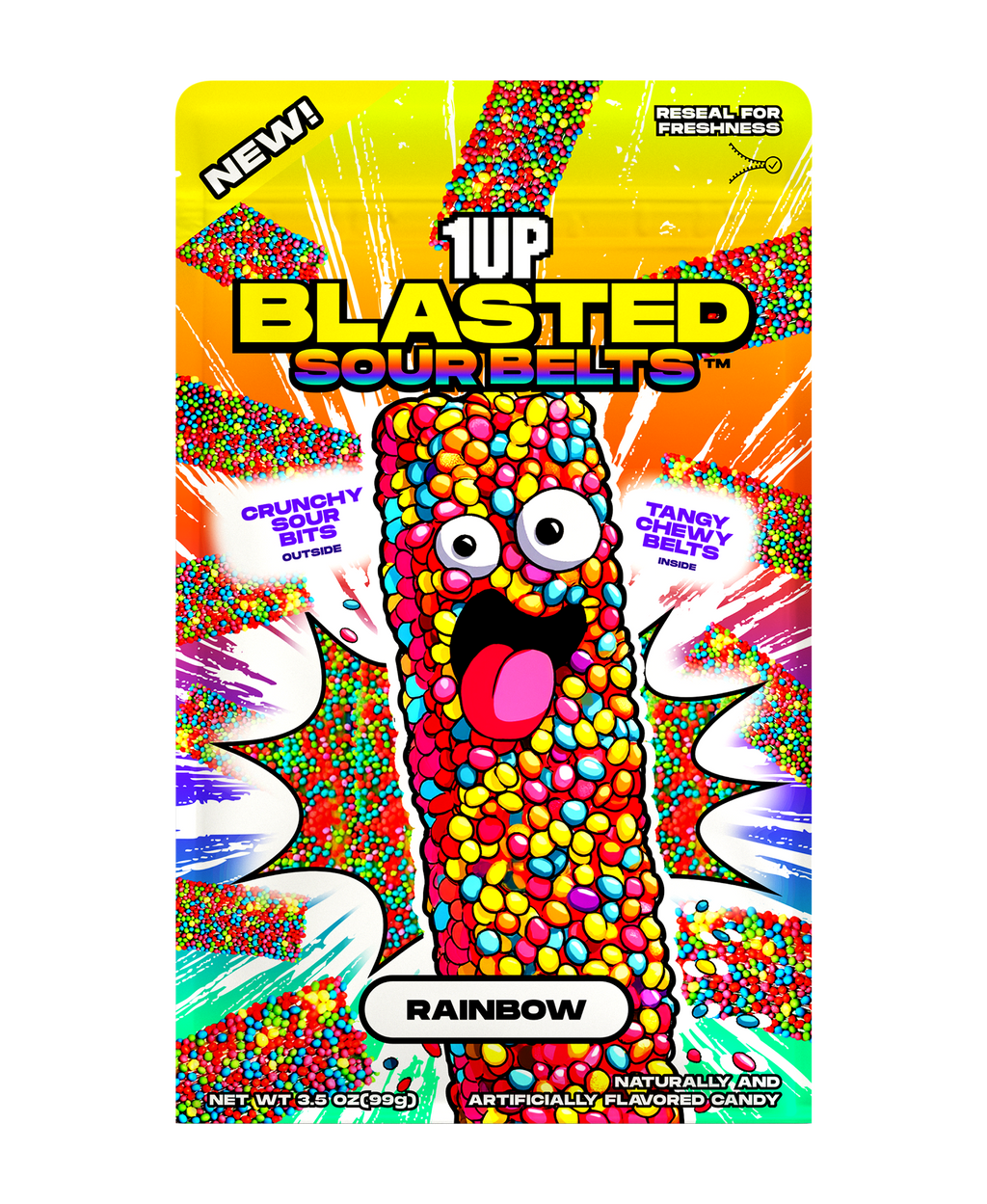 1UP Rainbow Sour Belts