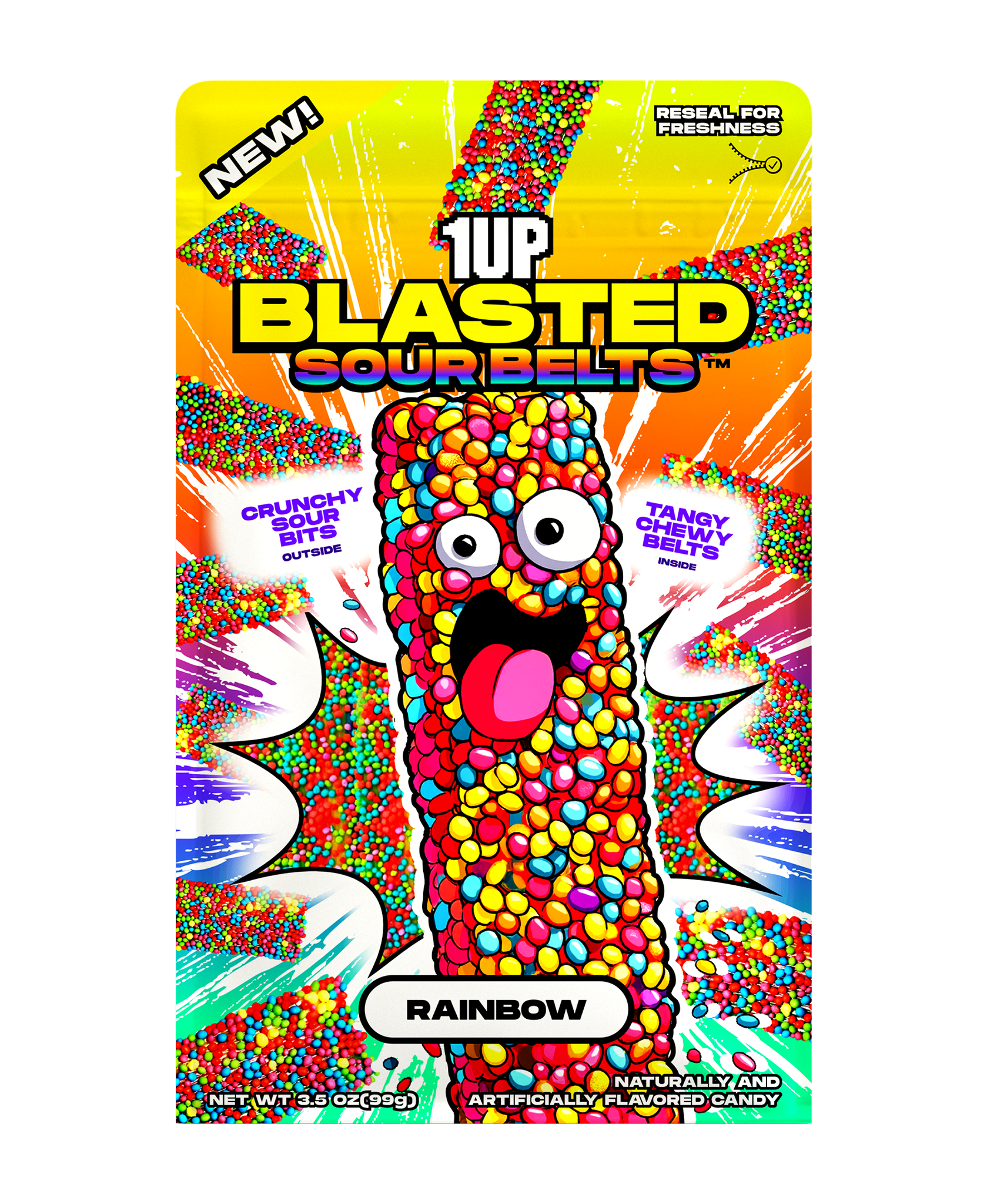 1UP Rainbow Sour Belts